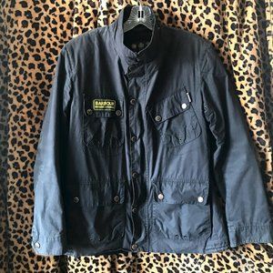 Barbour Canvas Jacket - Navy - Men’s Medium